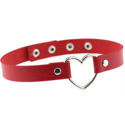 Joy Jewels Ras de cou Heart Lish Rouge